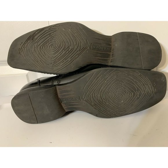 Madden‎ Mens Black Dress Loafers Slip Ons Trace 9.5 M main image 6